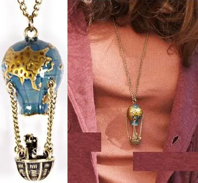 Глазурованная бронза R setro воздушный шар длинный шейный платок цепочка для