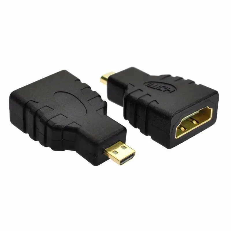 

Micro HDMI Type D Male to HDMI Female Adapter Connector for Raspberry Pi 4 Model B
