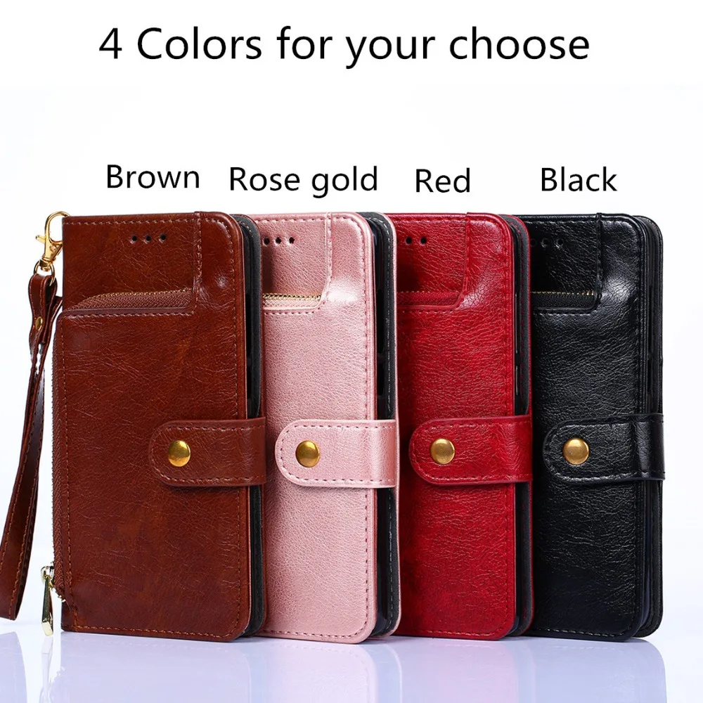 Кожаный чехол-книжка с ремешком для HTC U11 | Мобильные телефоны и аксессуары