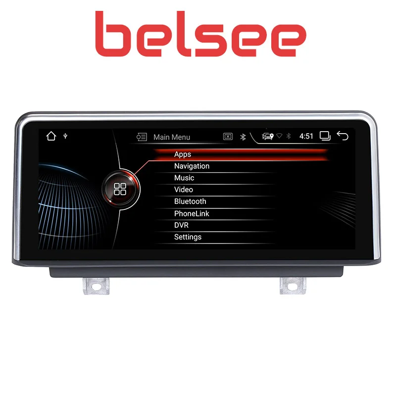 Автомагнитола Belsee головное устройство с сенсорным экраном 10 25 дюйма и Android 8 1 для