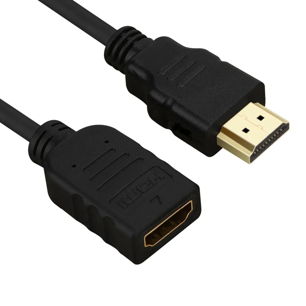 HDMI Удлинительный кабель для мужчин и женщин 30 см 50 1 м 2 1080P 3D 4K проектора