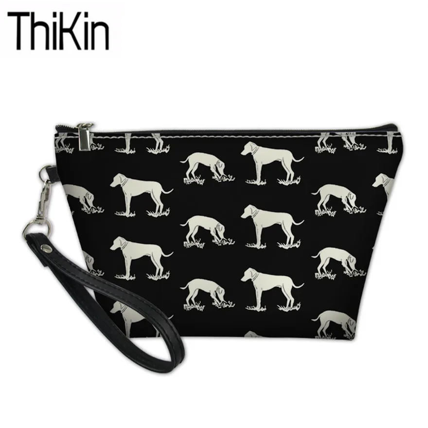 THIKIN Rhodesan Риджбек печати составляют случае Для женщин Travel Organizer косметички женский макияж сумки для женщин несессер
