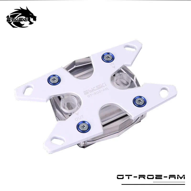 Bykski CPU водный блок для AMD Ryzen AM4 AM3 RGB 12V 4PIN Lihgting GT ROZ AM|cpu water block|water blockcpu |