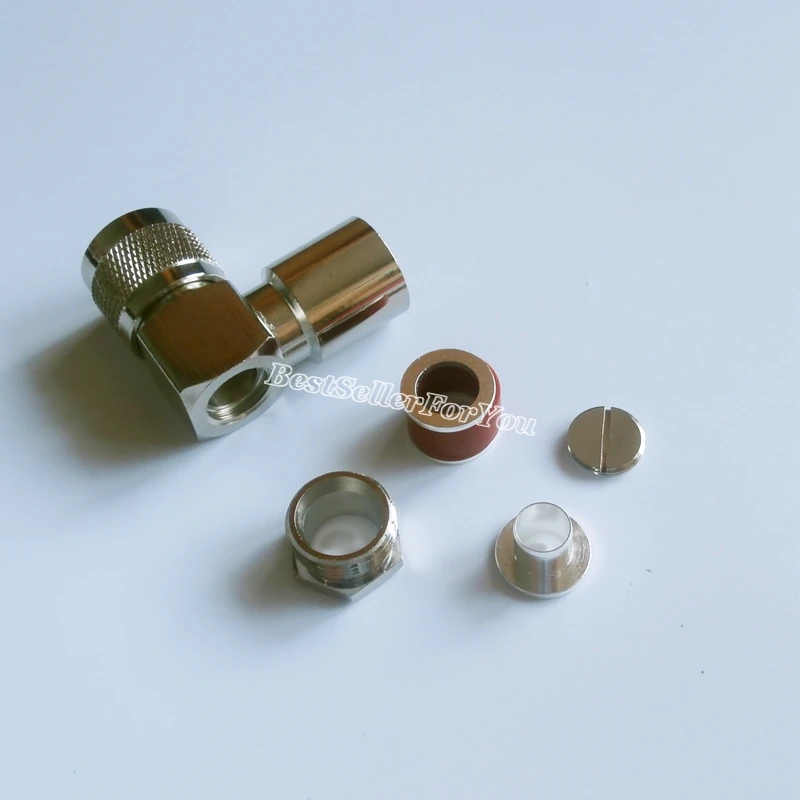 1 шт. N Мужской прямоугольный зажим для RG8 LMR400 RG213 214 7D FB RF коннектор|clamp connector|clamps