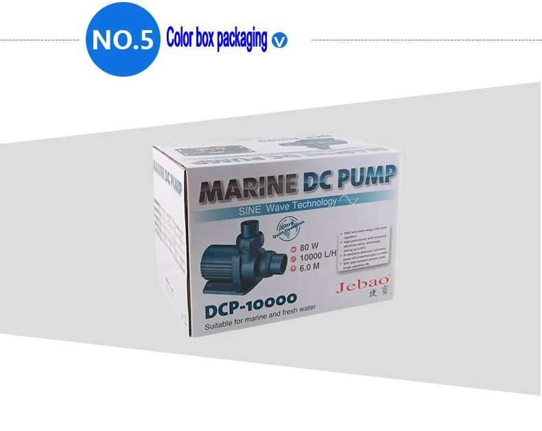 Jebao синусоидальный насос серии DCP DC насос для аквариума поток Регулируемый амфибия немой циркулирующий переменная частота водяной насос