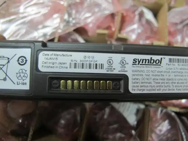 Новый оригинальный аккумулятор Motorola WT4090 WT41N0 82-90005-04 4800 мАч | Инструменты