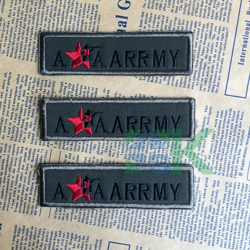 Высококачественная нашивка для одежды швейный значок военная армейская серия