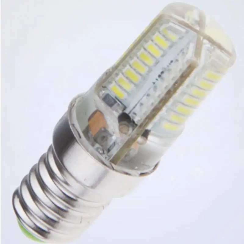 Лампочка эдисона в стиле ретро LumiParty SMD 3014 E14 силиконовый лампадин 64Led 220 В 360 лучей