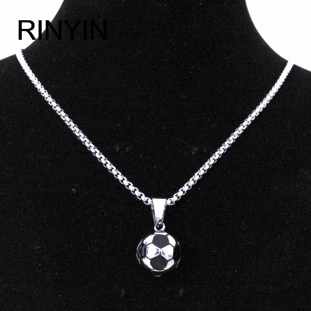 RINYIN Высококачественная винтажная футбольная памятная Подвеска для мужчин и