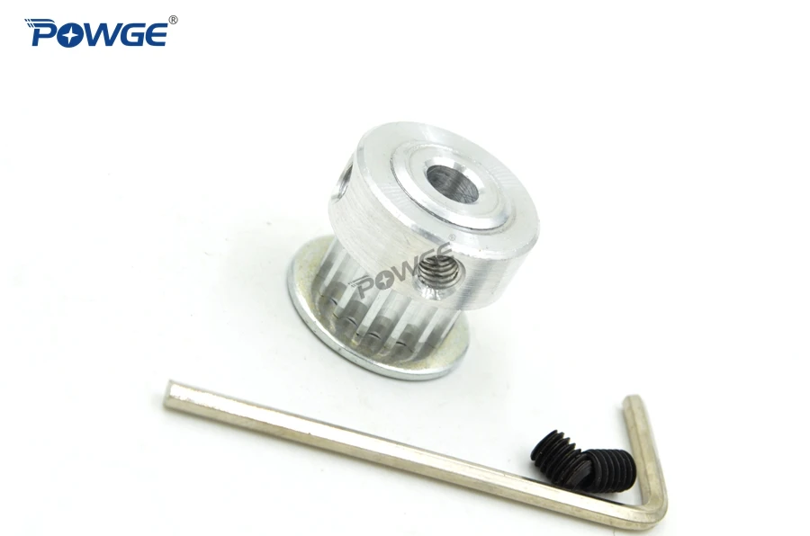 POWGE 1pcs 15 Teeth HTD 3M Timing Pulley Bore 5/6.35/8mm for Width 6mm synchronous belt HTD3M Belt pulley Tooth 15Teeth 15T |