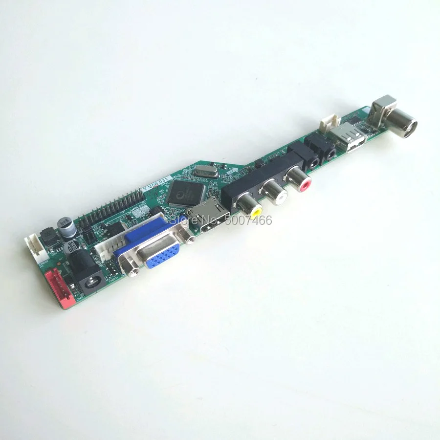 Для LTN154X3-L0D LTN154XA-L01 LVDS 1 с холодным катодом (CCFL) 30Pin VGA USB AV ВЧ клавиатуры + Пульт ДУ