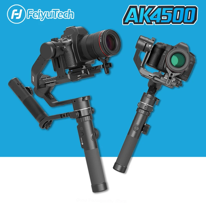Оригинальный Feiyutech AK4500 3 осевой карданный подвес для Sony Panasonic Canon Nikon DSLR Camera