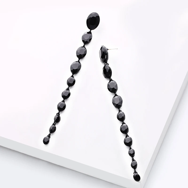 Оптовая продажа стеклянные серьги подвески с кристаллами|Серьги-подвески| |