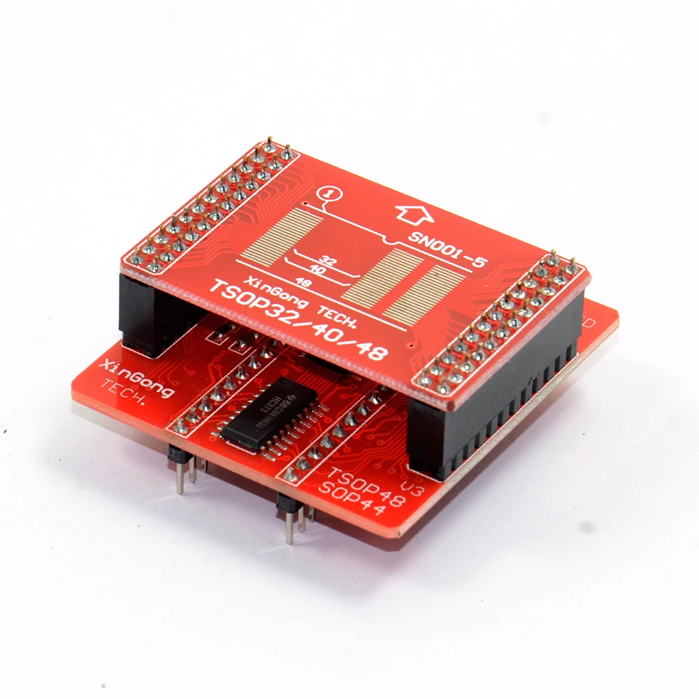 Адаптеры MiniPro TL866 универсальный программатор TSOP32 TSOP40 TSOP48 SOP44 SOP56 розетки TL866A TL866CS| |