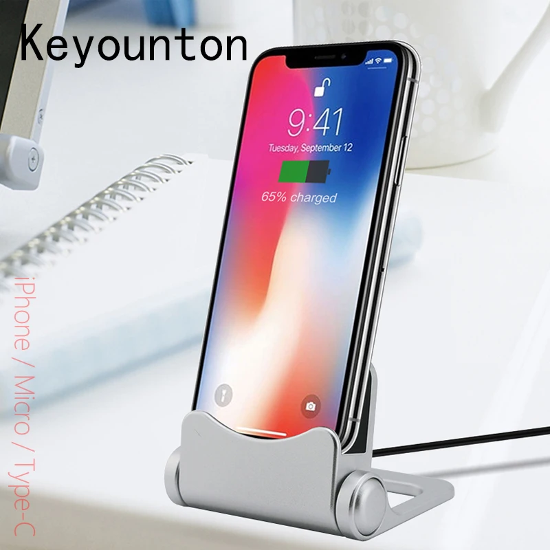 Зарядное устройство для смартфона док станция samsung Xiaomi huawei Регулируемая