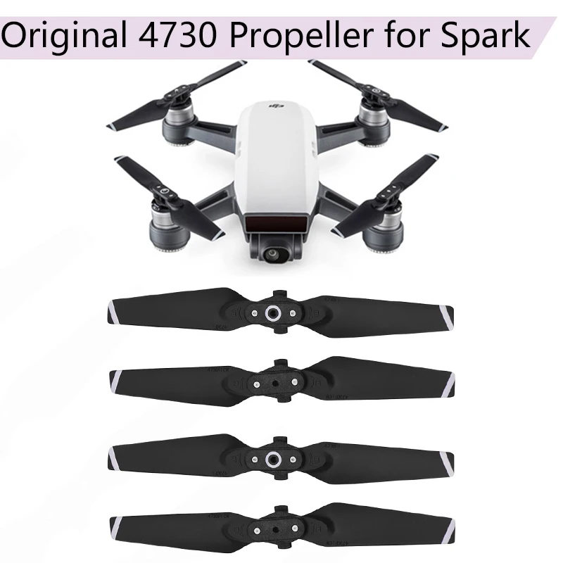 2 пары оригинальных 4730F пропеллеров для DJI Spark Quick Release CW CCW складной пропеллер