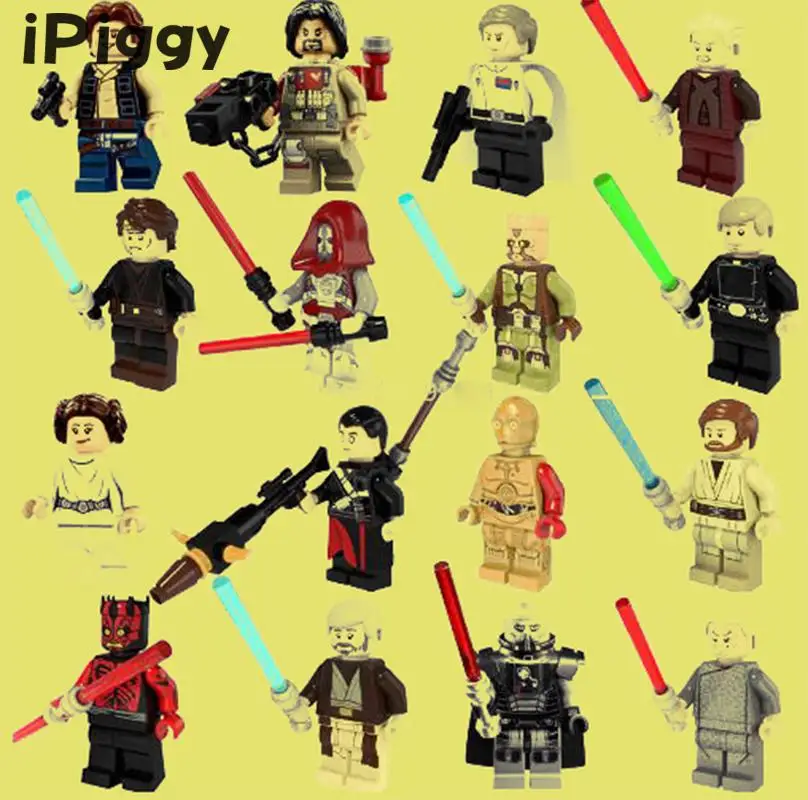 Новинка 2017 одна распродажа Звездная модель сделай сам строительные блоки