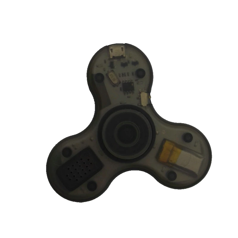 JOYTOP ручной Спиннер мини bluetooth динамик кристально прозрачный светящийся