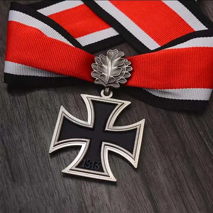 WW2 WW1 немецкая медаль рыцарь крест Железный медали EK2 EK1 значок с дубовым листом и