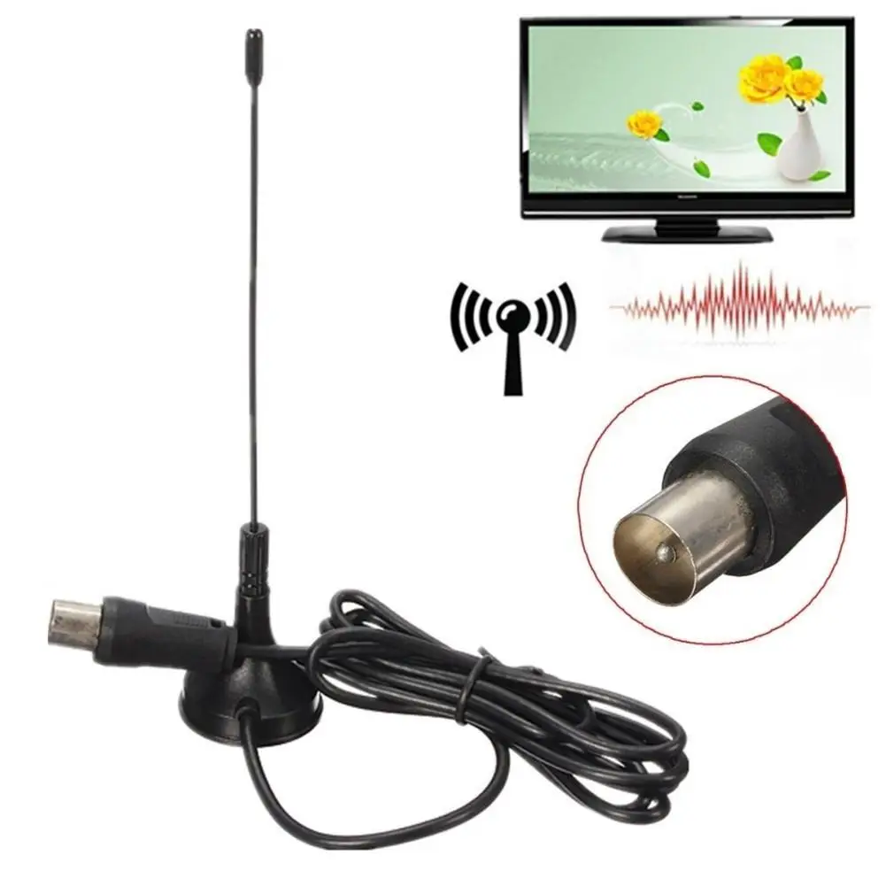 Высокое качество 1080 P DVB T ТВ HD антенна цифровой УКВ УВЧ 50 миль 5dBi