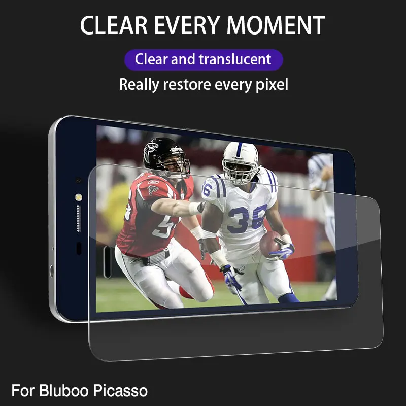 DyGod для Bluboo Picasso закаленное Стекло 5 0 дюймовые передние Экран Защитная пленка 4G