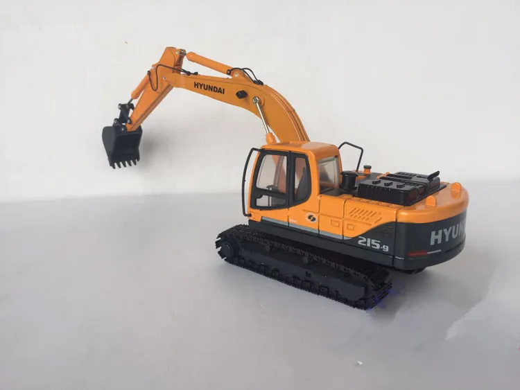 Коллекционная модель игрушки из сплава 1:40 масштаб HYUNDAI R215-9 гидравлический экскаватор инженерное оборудование литье под давлением модель украшения игрушки