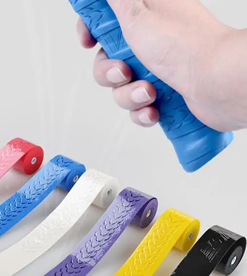Wholesale 110CM Anti-Slip Badminton Racket Overgrip Durable Breathable Rubber Sweatband Accessories | Спорт и развлечения