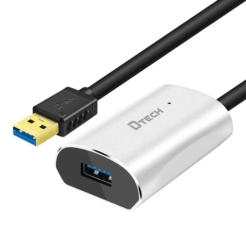 DT 5301 USB3.0 удлинитель 5 метров Мужской и Женский USB усилитель сигнала удлинитель| |