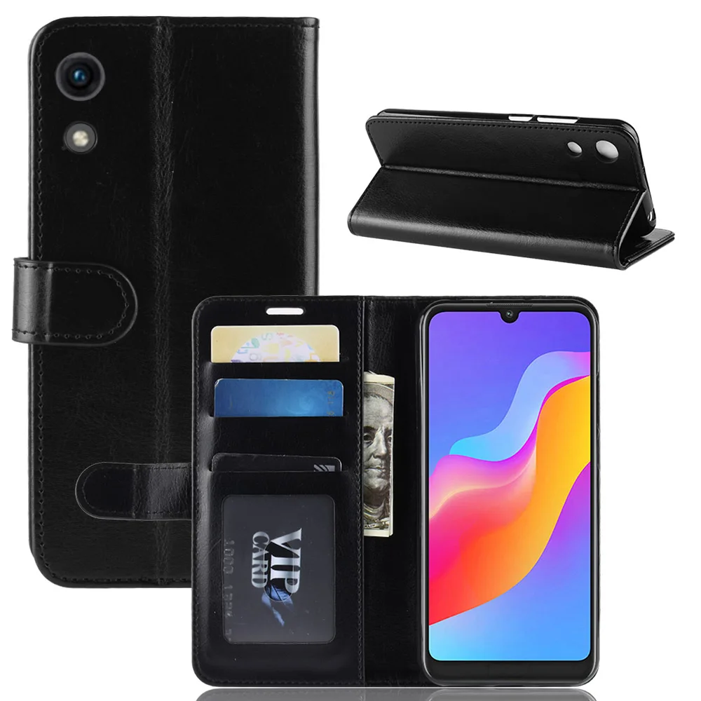 Cyboris чехол s для Huwei Honor 8A Funda Роскошный кошелек из искусственной кожи книжка