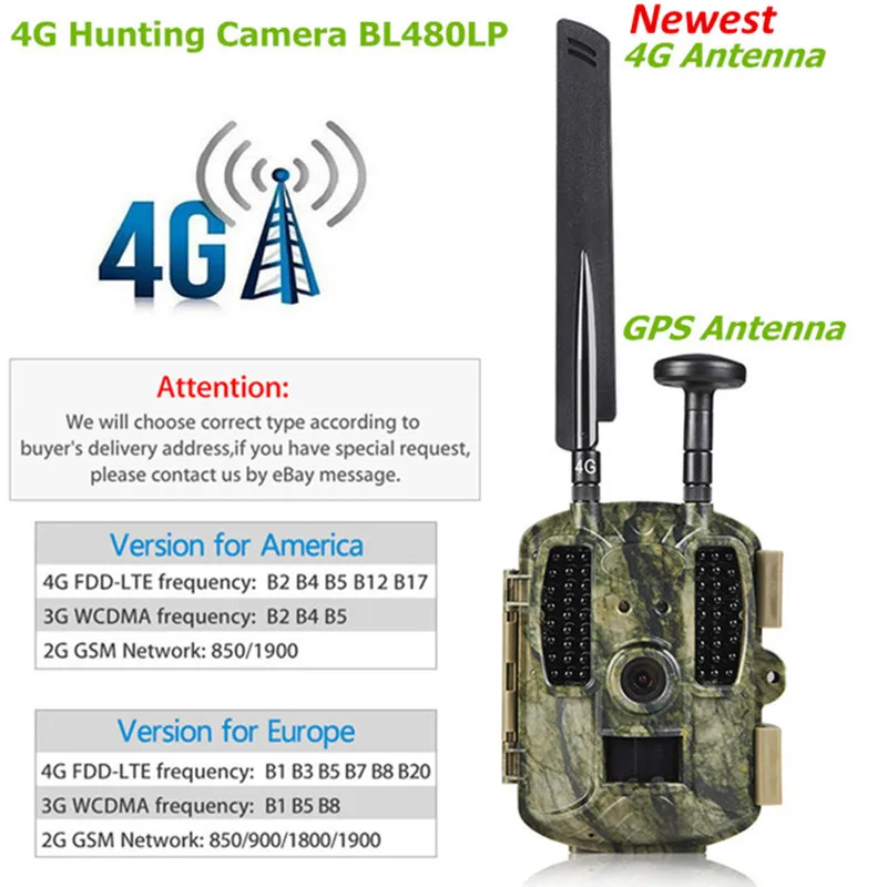 Камера наблюдения за дикой природой 4G GSM GPS GPRS MMS|Камеры для охоты| |