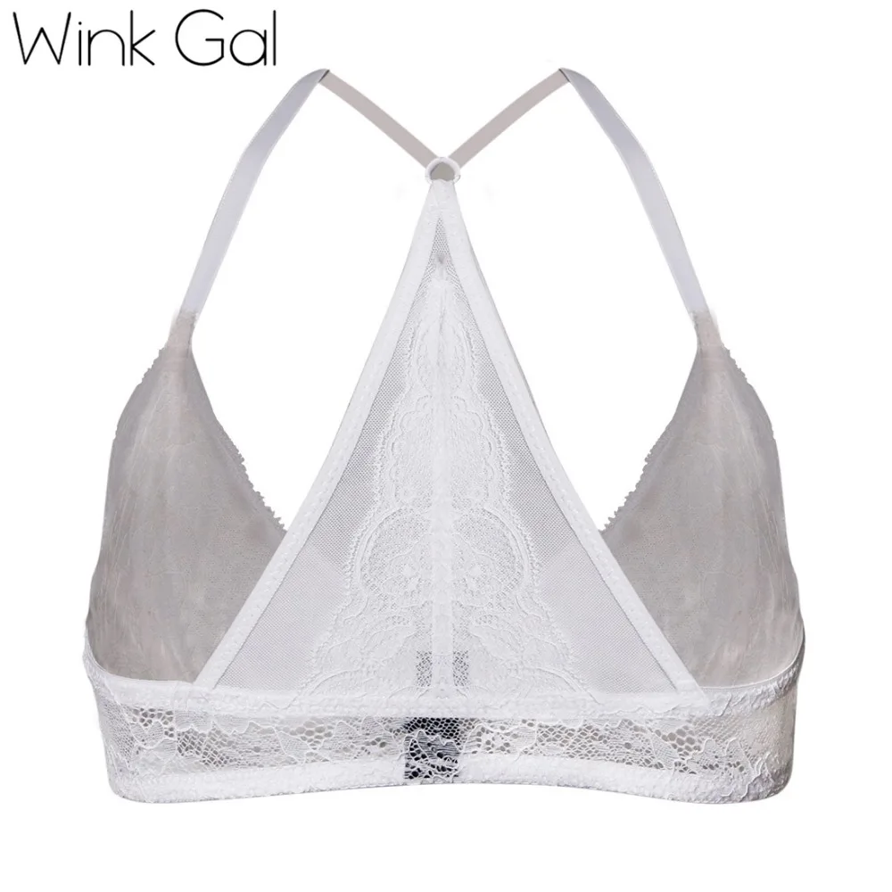 Подмигивание Гал новые модные пикантные Для женщин Кружева цветочные Bralette для