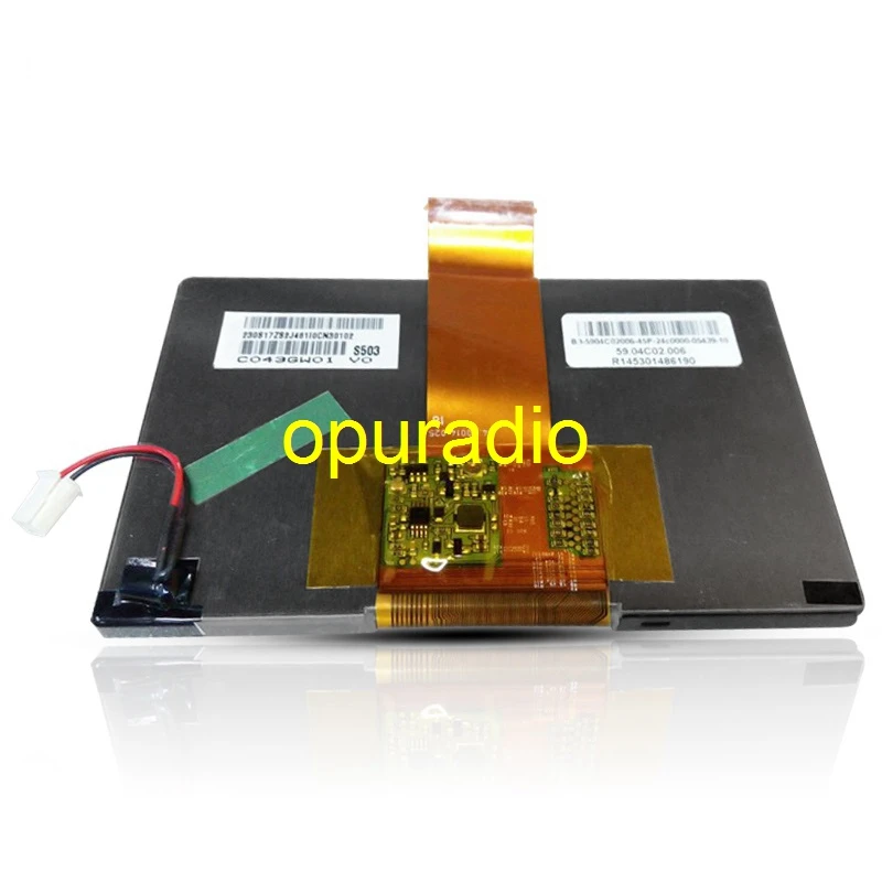 Абсолютно Новый ЖК дисплей 4 3 дюйма C043GW01 V0 для Fiat Jeep Chrysler Автомобильная