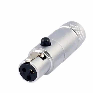 MPS ПЧЕЛКА-W/M HiFi сбалансированный Интерфейс 24K позолоченный женский мужской 3 Pin Mini XLR K271s/K240s наушников аудиоразъем на передней панели