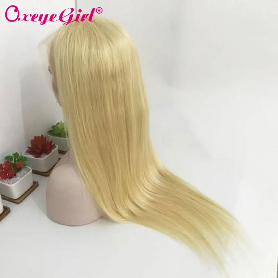 Oxeye girl 13x4 перуанские прямые парики 613 человеческие волосы на кружеве Remy