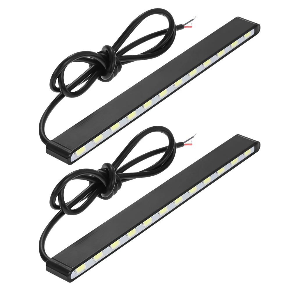 2 предмета Автомобильные дневные ходовые огни Алюминий оболочки