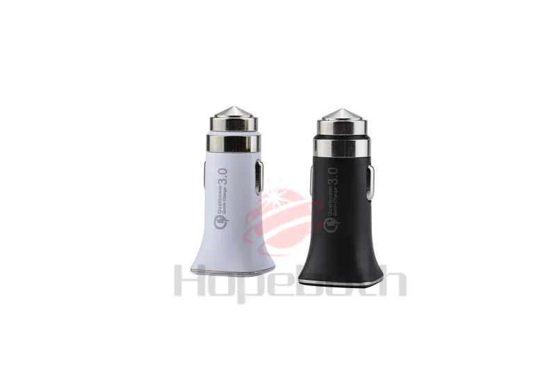 Новинка Быстрая зарядка QC3.0 с USB быстрое автомобильное зарядное устройство в