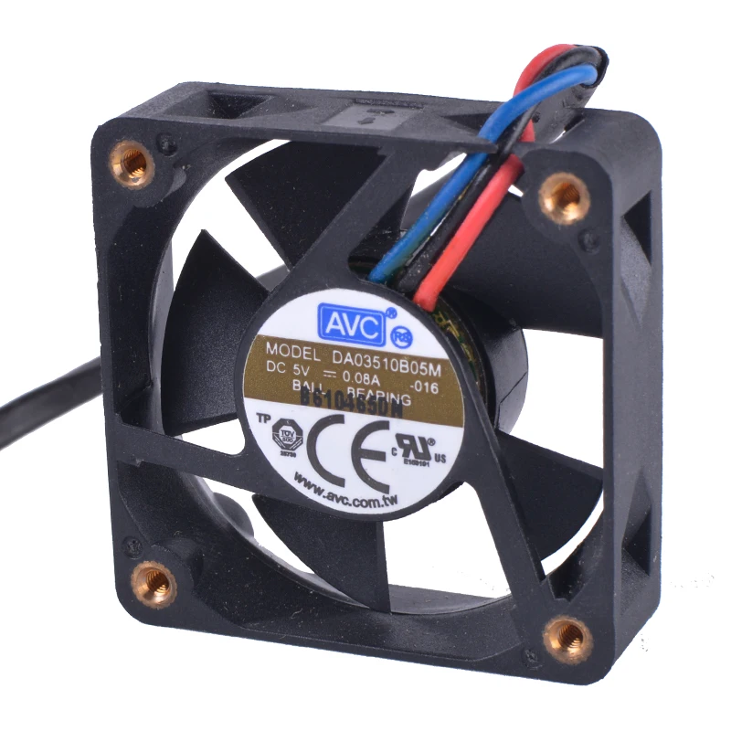 Революция в системах охлаждения DA03510B05M 3 5 cm 3510 35x35x10mm 5V 0.08A трехпроводный двойной