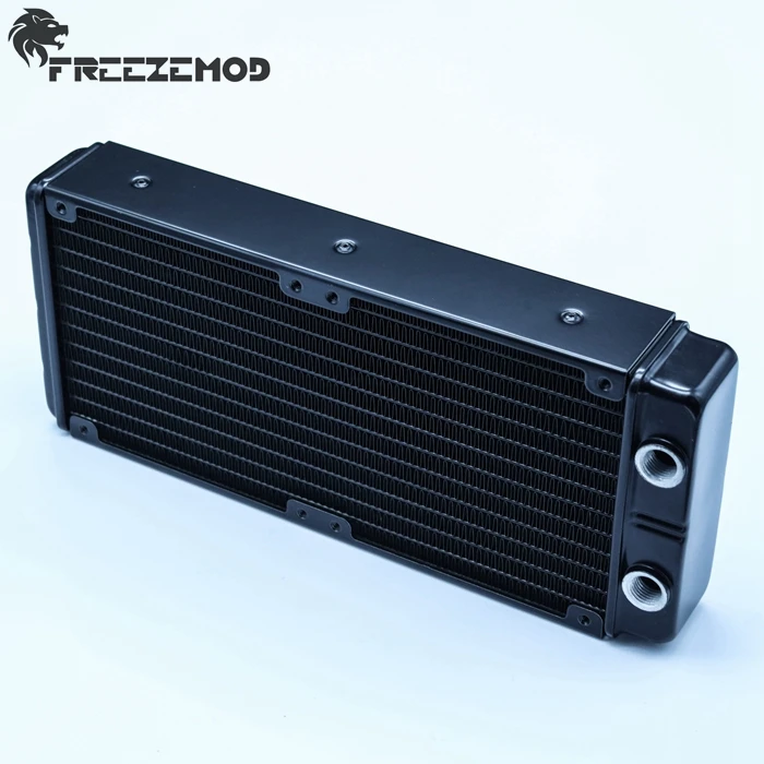 FREEZEMOD 240 мм алюминиевая двойная глазурь 45 мм Толщина компьютерная вода разрядка жидкостного тепла алюминиевый радиатор. SR-240SL