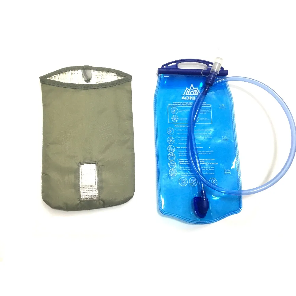 AONIJIE 1L/1.5L/2L сумка для мочевого пузыря с крышкой PEVA Гидратация мочевого пузыря Велоспорт Туризм Кемпинг бег пакет воды сумка
