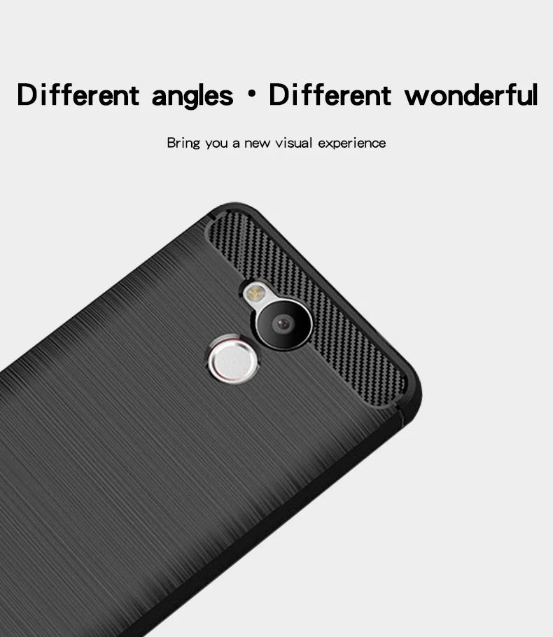 Чехол чехол для Huawei Honor 6A чехол из углеродного волокна MOFi Мягкий ТПУ силиконовый матовый Противоударный задняя крышка для Honor 6A