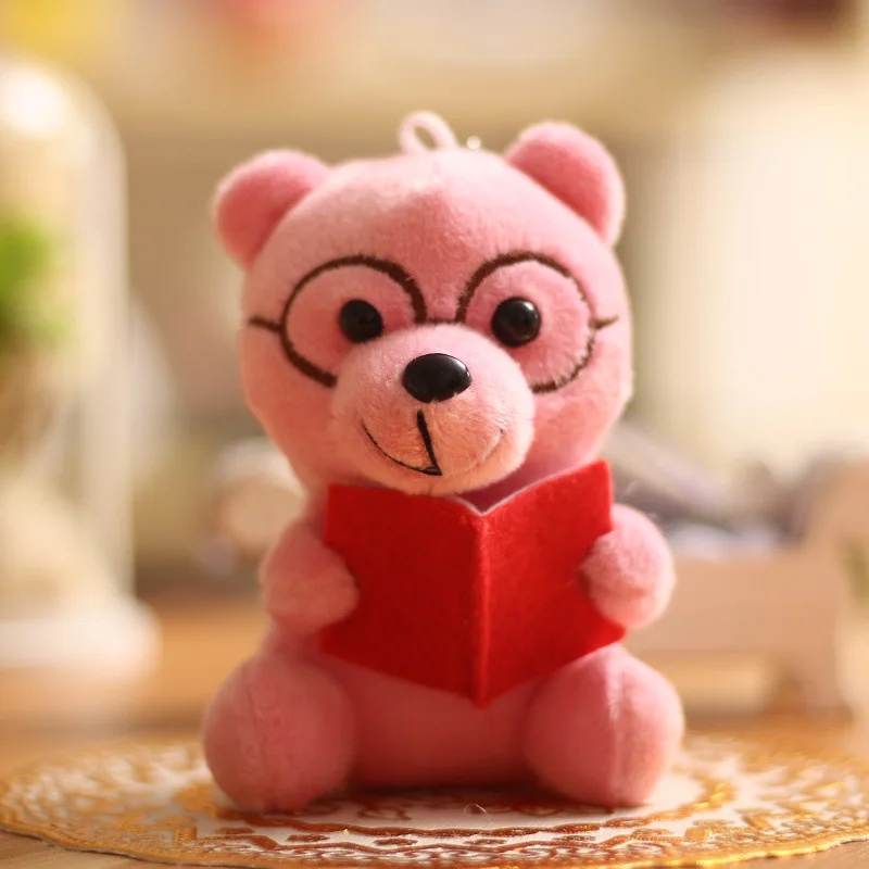 1 шт., очки для выпускного, медведь, плюшевая игрушка, доктор, медведь, ученик, колледж, выпускной подарок, игрушка для детей, лучший рождественский подарок, игрушки - Цвет: A