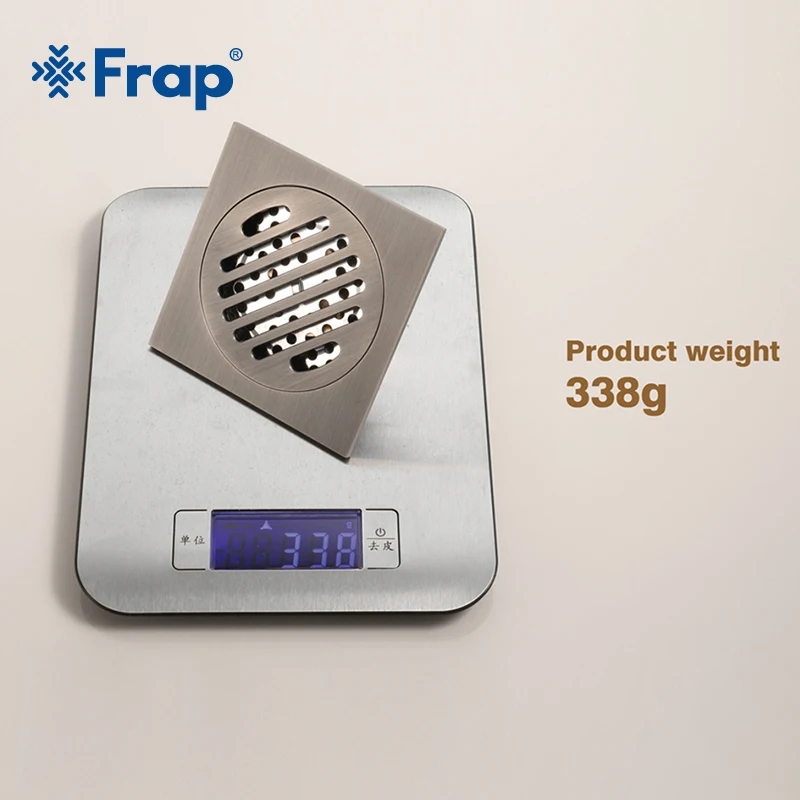 Frap отходы античный трап 10 см квадратный душ латунный полоса Линейный с фильтром