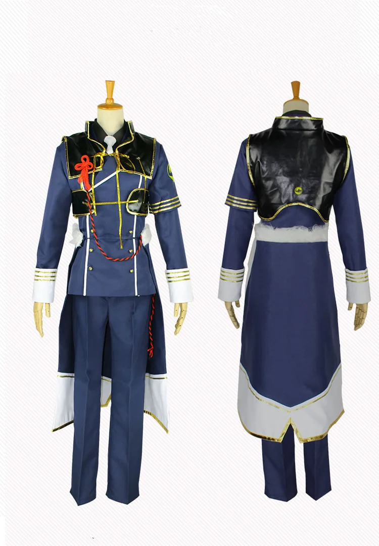 

Touken Ranbu Online Nakigitsune Cosplay Costumes Army Uniform Fancy Party Dress Cosplay Outfits Adult Halloween Gift