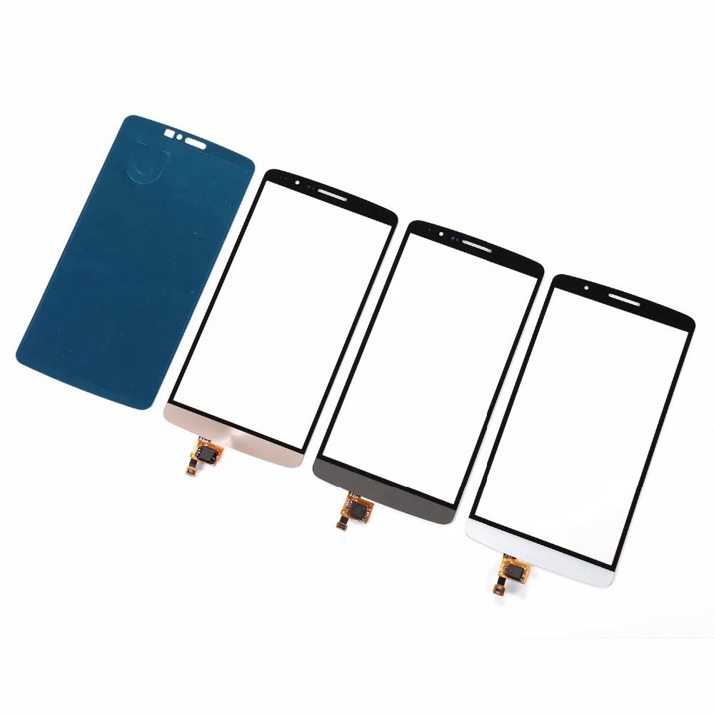 Для LG G3 D850 D855 D858 сенсорный экран дигитайзер панель Стекло + наклейка клей |