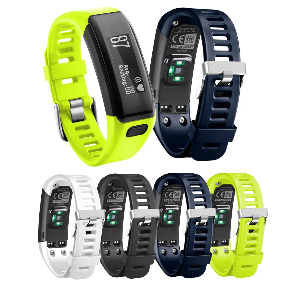 Спортивные умные часы браслет для Garmin Vivosmart HR сменный силиконовый ремешок мягкий