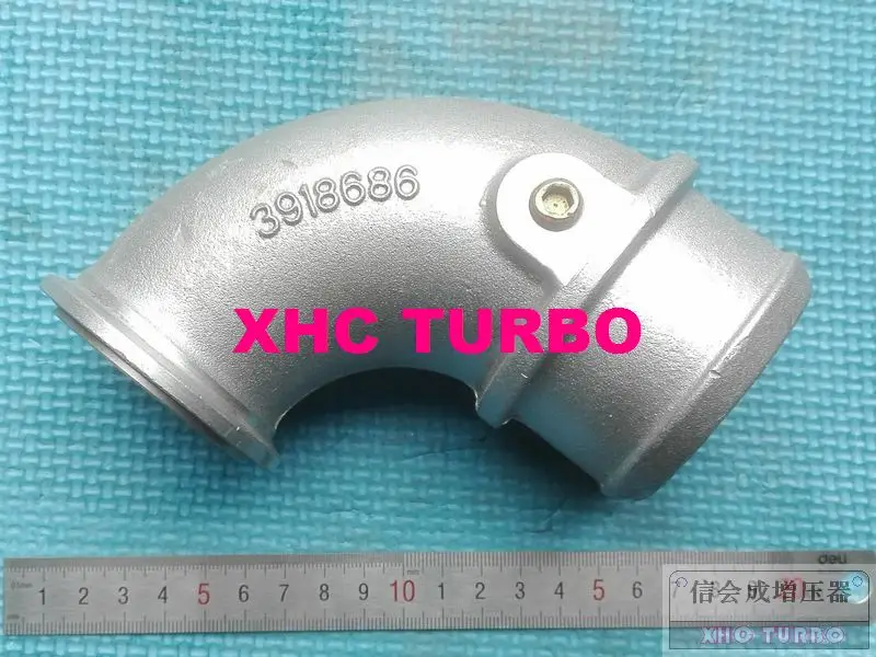 NEW HX30W 4BT 4BTA 3.9L 125HP 140HP Turbo Turbocharger Compressor Outlet Elbow Pipe 3918686 | Автомобили и мотоциклы
