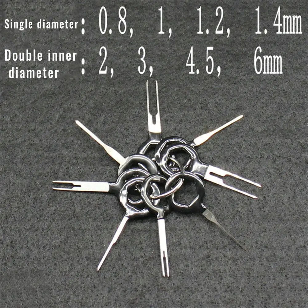 21/26/29Pcs Car Wire Terminal Removal Tool Car Electrical Wiring Crimp Connector Pin Extractor Kit Automotive Plug Picking Tool