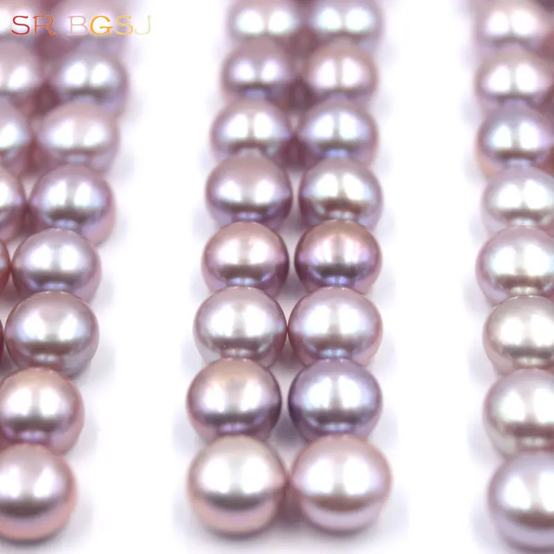 Бесплатная доставка 7 5 8 мм белый/черный/фиолетовый/розовый полупросверленный