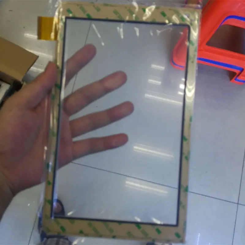 

10.1 inch Touch Screen Panel digitizer Glass Replacement ZPRD-1055 HXD-1055 White With Logo