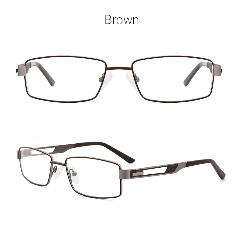 Mod1501Brown TANGOWO, мужские оправы для очков, мужские оправы для очков, очки с прозрачными линзами, винтажные оправы для очков - Цвет оправы: Mod1501Brown